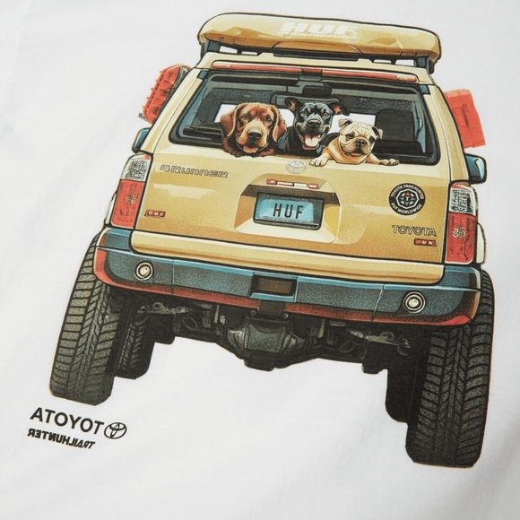 HUF 4 Runner T-Shirt - Picture 3 of 6